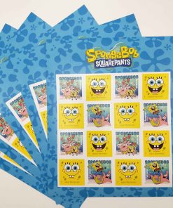 SpongeBob SquarePants Forever Stamps – 80 pcs