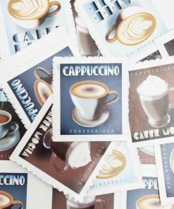 2021 Espresso Drinks Forever Stamps