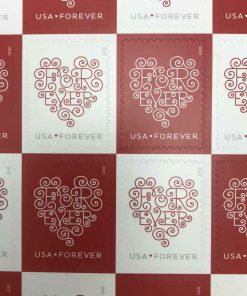 2015 Red and White Love Forever Stamps