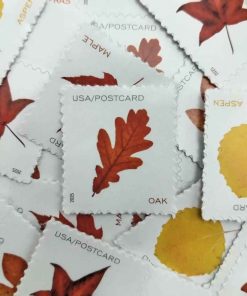 2025 Vibrant Leaves Postcard Stamps