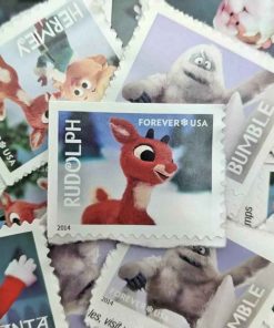 2014 Rudolph the Red-Nosed Reindeer Forever Stamps