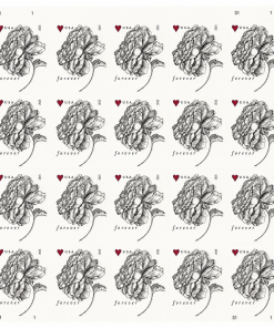 2015 Vintage Rose Wedding Forever Stamps