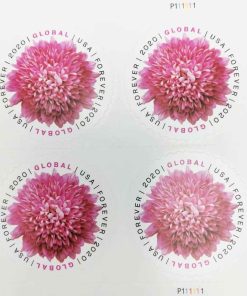 Global Chrysanthemum Stamps International 2020 (50pcs)